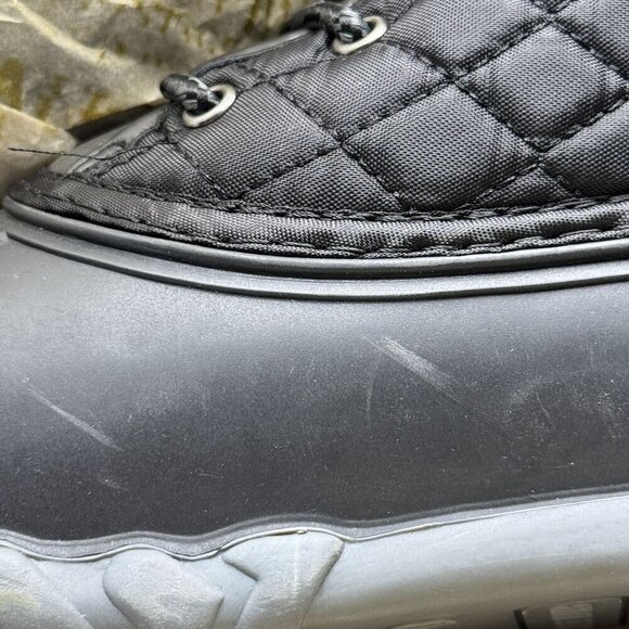 Weatherproof Vintage Aidan Quilted Black Duck Boots Thermolite Insulation 11 M - Picture 11 of 14